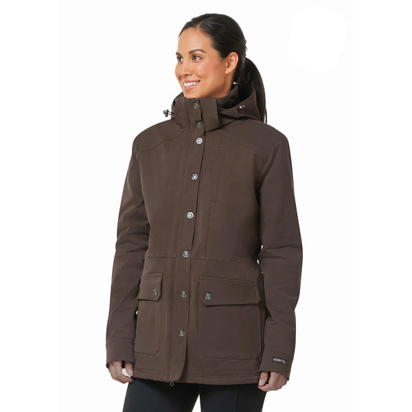 40767 Kerrits Women's Winter Workhorse Barn Jacket 2.0 - Carob