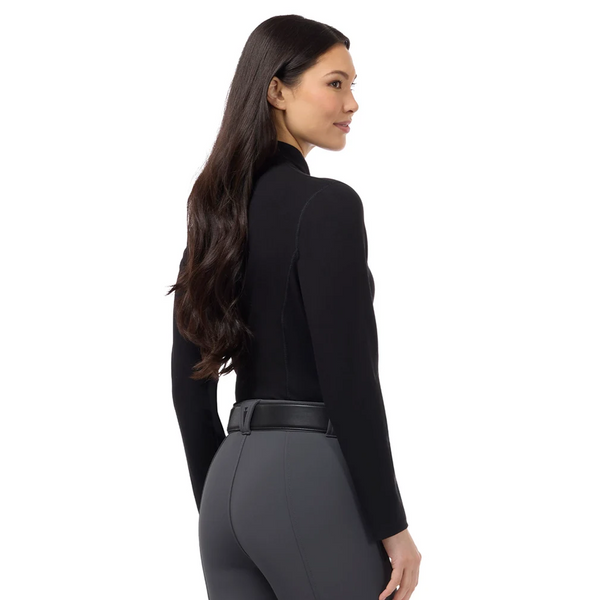 40775 Kerrits Women's Equi Rhythm Lite Quarter Zip Top - Black
