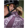 40776 Kerrits Women's Traverse Quarter Zip Fleece Tech Top - Elderberry Fantasy Fillies