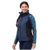 40787 Kerrits Women's Core Motion Quilted Riding Vest - Nightfall Giddy Up