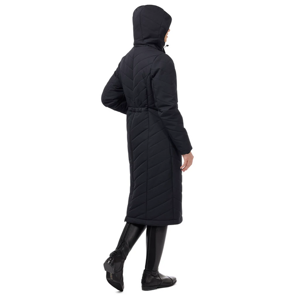 40794 Kerrits Women's Warm Embrace Longline Puffer Coat - Black
