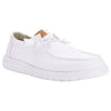 40902-100 Hey Dude Women's Wendy Stretch Canvas Comfort Shoe - White