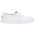 40902-100 Hey Dude Women's Wendy Stretch Canvas Comfort Shoe - White