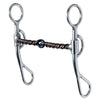 426 Reinsman Argentine 3/8 Inch Twisted Sweet & Sour Snaffle 5 Inch Bit