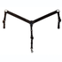 4280-0001 Circle Y Straight Floral Tooled Breast Collar/Breast Strap Walnut