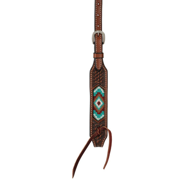 45012-00 Weaver Leather Turquoise Cross 5/8