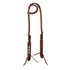 45012-01 Weaver Leather Turquoise Cross 5/8" One Ear Headstall - Turquoise Beaded