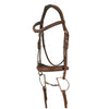 471181 Ovation Carlisle Anatomic English Bridle Brown - Horse