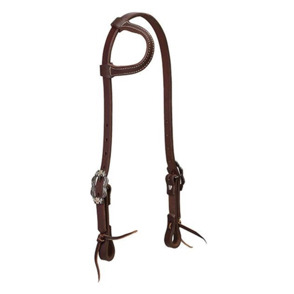 10-0600 Weaver Leather Working Tack Sliding One Ear Headstall