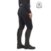 50254 Kerrits Women's Power Stretch® Fleece Full Seat Pocket Riding Tight - Black