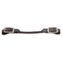 52-3090-0-0 Tough 1 Rolled Leather Curb Strap - Dark Oil