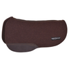 550-GJ5-C1W Reinsman Apex Round Cutback Wool Trail Saddle Pad - Chocolate