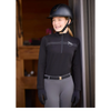 60351 Kerrits Kids Equi Rhythm Lite Quarter Zip Riding Top - Black