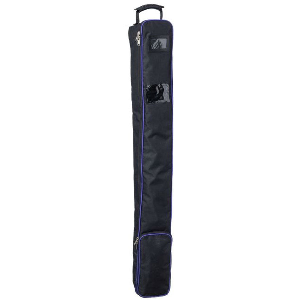 61-1035-2 Tough-1 Deluxe Fake Tail Bag Carrier 2 Tail Capacity- Black with Purple Piping