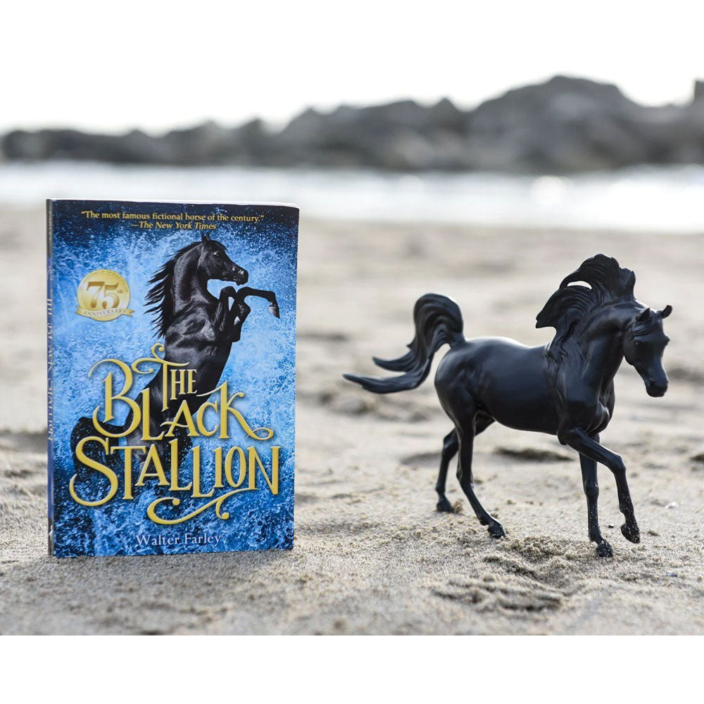 6181 Breyer Black Stallion Horse and Book Set