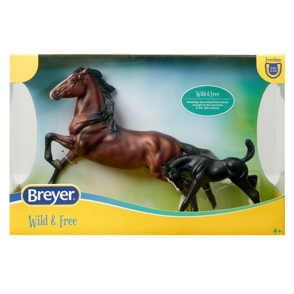 62227 Breyer Wild & Free Horse and Foal Set Model - Freedom Series