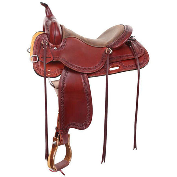 6822-060T-05 High Horse by Circle Y Dusty Road Trail Saddle 16" Seat Wide Tree
