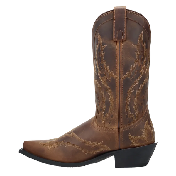 70046 Laredo Men's Ryker Leather Cowboy Boot - Brown
