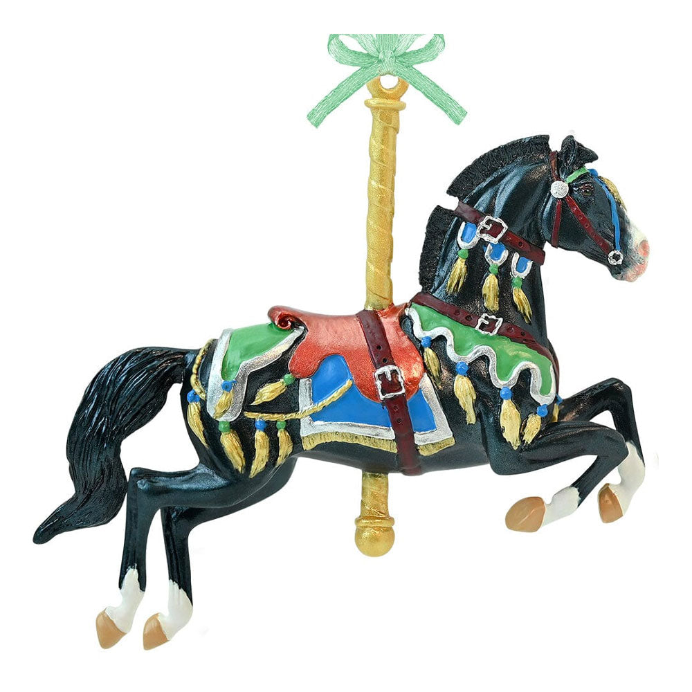 700688 Breyer 2023 Holiday Charger Carousel Ornament