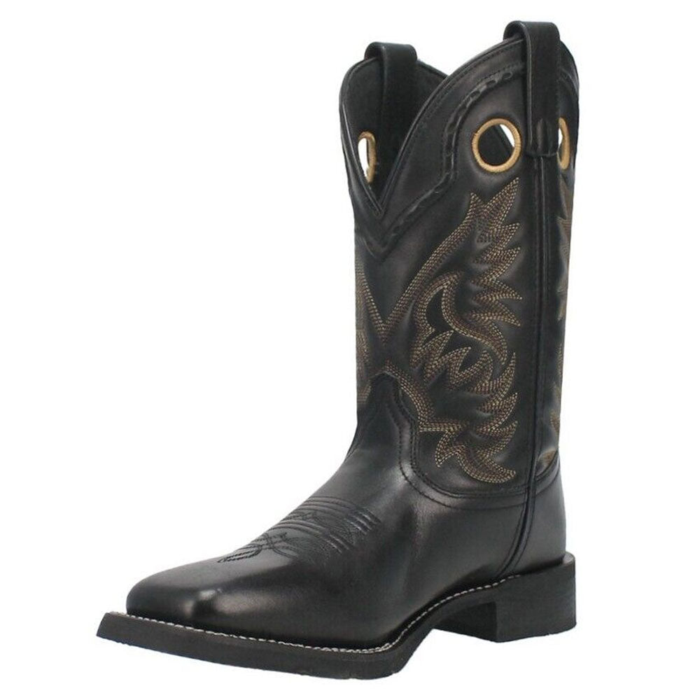 7710 Laredo Men's Kane Western Cowboy Boot - Black