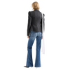 7U300K85-3RT 7 For All Mankind Women's Dojo 34" Trouser Jeans - Bluefern