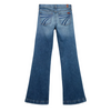 7U300K85-3RT 7 For All Mankind Women's Dojo 34" Trouser Jeans - Bluefern