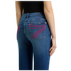 7U307C12-1ZM 7 For All Mankind Women's Dojo Slim Illusion Trouser Jeans - Moonwater