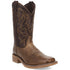 8045 Laredo Men's Chisholm Cowboy Approved Square Toe Cowboy Boot - Brown