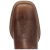 8065 Laredo Men's Cowboy Approved Dyers Wide Square Toe Cowboy Boot - Tan / Blue