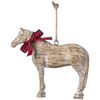 91-1147-0-0 Tough1 Horse with Bow Ornament