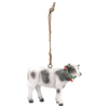 91-1354-0-0 Tough1 Dairy Cow with Wreath Ornament