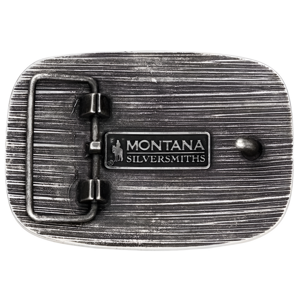 A1049S Montana Silversmiths 4-H Livestock Attitude Belt Buckle