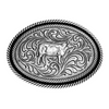 A1051S Montana Silversmiths Show Steer Antiqued Buckle