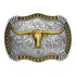 A1072P Montana Silversmiths Longhorn Legacy Belt Buckle