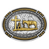 A1074P Montana Silversmiths Cowboy Credence Buckle