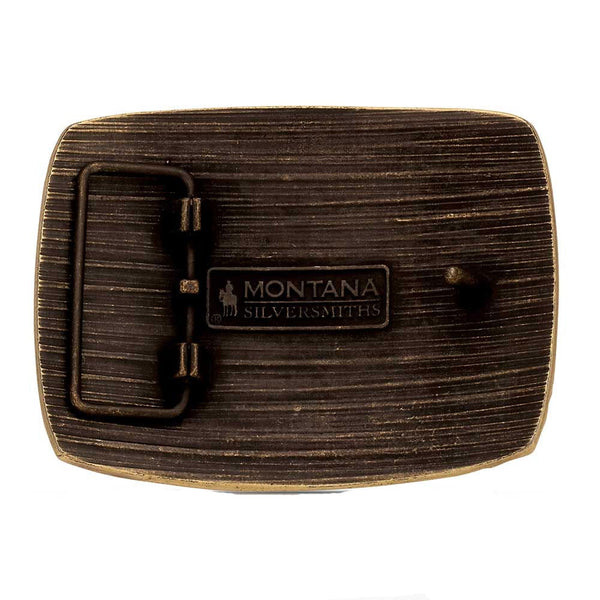 A1076C Montana Silversmiths Surrounded by Faith Belt Buckle