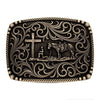 A1076C Montana Silversmiths Surrounded by Faith Belt Buckle