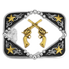 A1078P Montana Silversmiths Six Shooter Buckle