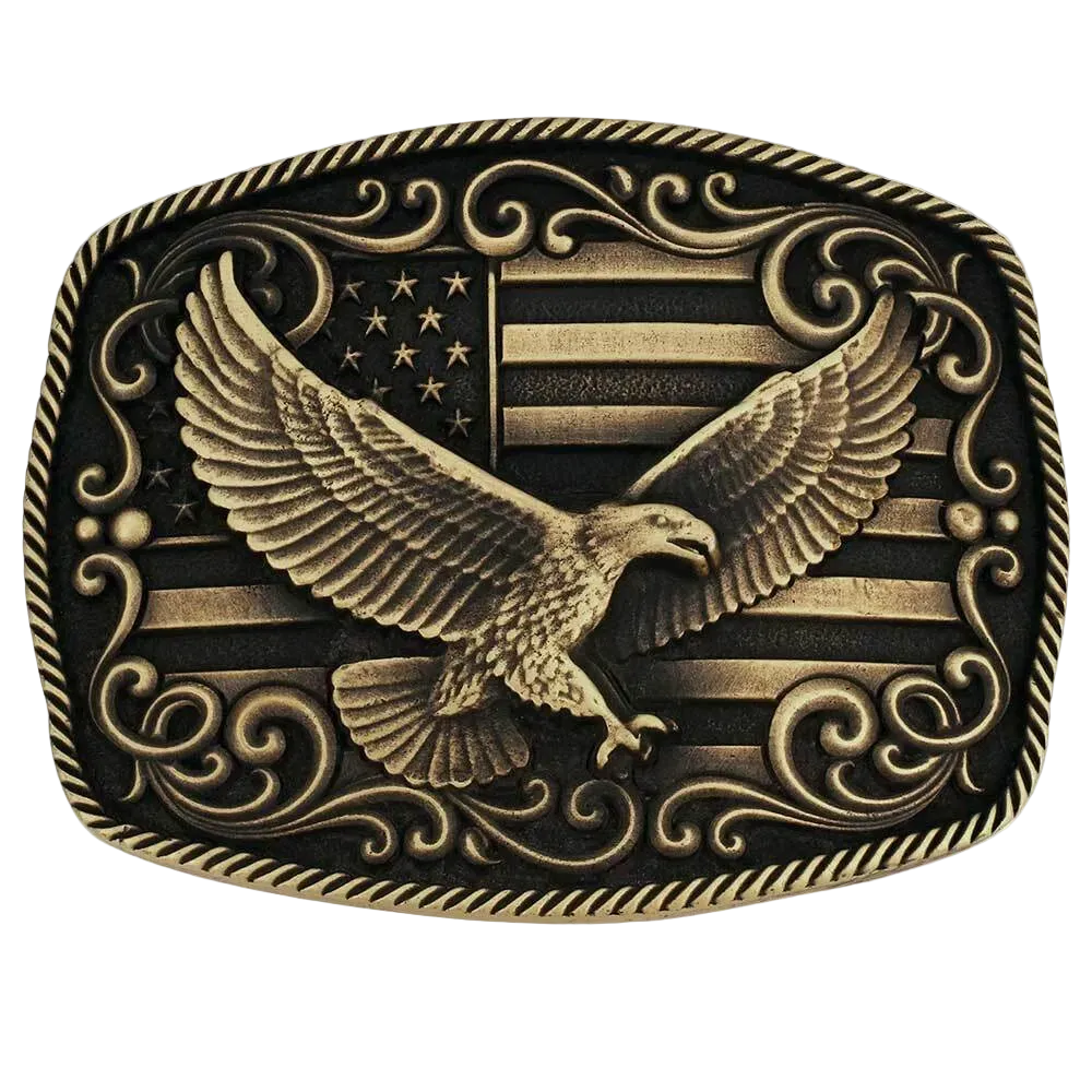 A1088C Montana Silversmiths Sentinel Belt Buckle