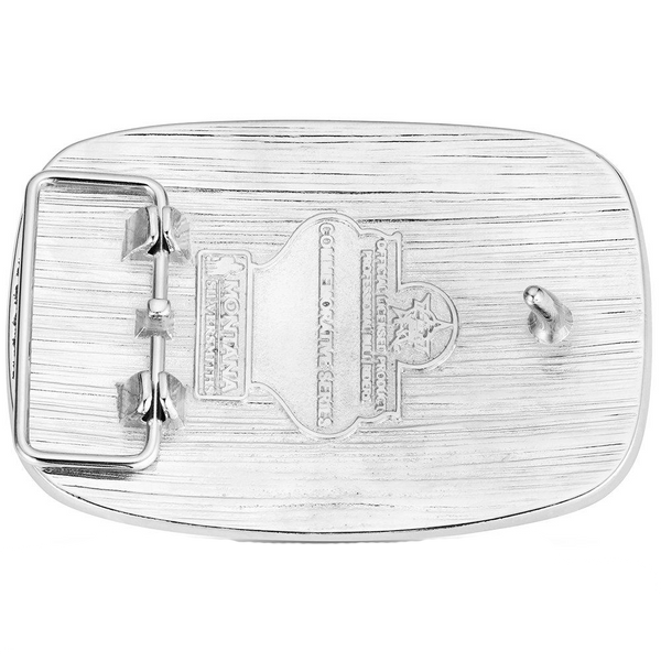 A1090PBR Montana Silversmiths America Loves Bull Riding PBR Buckle