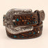 A1304027 Ariat Youth Western Belt with Turquoise Underlay