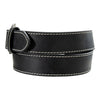 A1523401 Ariat Women's Heavy Stitched Edge Leather Belt - Black