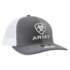 A300003206 Ariat Men's Center Shield Embroidered Ball Cap - Grey