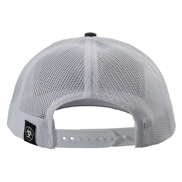 A300003206 Ariat Men's Center Shield Embroidered Ball Cap - Grey