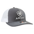 A300003206 Ariat Men's Center Shield Embroidered Ball Cap - Grey