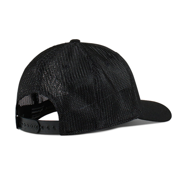 A300064301 Ariat Men's Flexfit 110 Snapback Logo Patch Ball Cap - Black