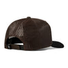 A300065402 Ariat Men's Snap Back Cap with Logo Patch - Brown