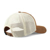 A300070002 Ariat Ladies Faux Leather Snap Back Cap w/Floral Logo - Brown