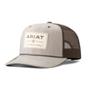 A300082908 Ariat Men's Suede Patch Ball Cap - Tan
