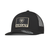 A300092501 Ariat Men's Square Patch Snap Back Cap - Black